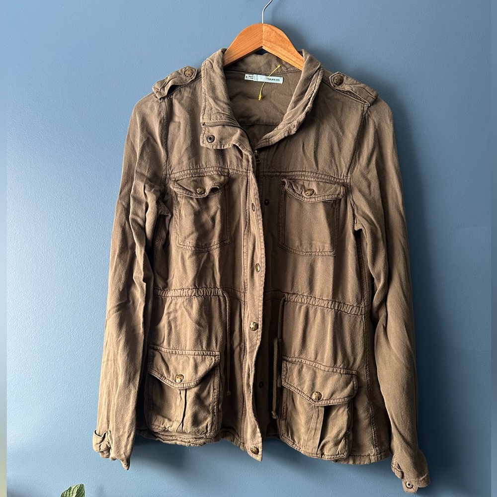 Maurices Olive Utility Jacket